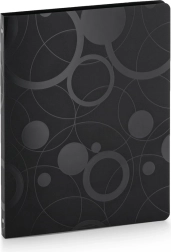 Ordner Black and White schwarz A4