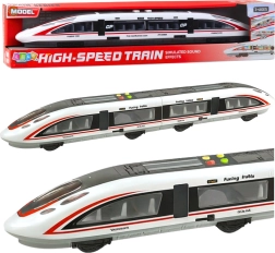 Schneller Personenzug FUXING mit öffnenden Türen, Lichtern und Sounds