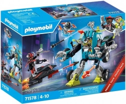 Playmobil Roboter vs Gleiter – Bauset 96 Teile