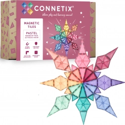 Connetix Pastel Geometry Pack magnetische Bausteine 40 Teile