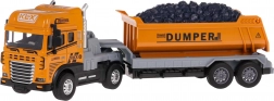 interaktiver Baustellen-Kipper mit Beleuchtung und Sounds 1:24