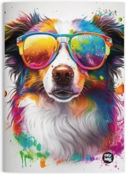 Heft A4 Liniert Hund