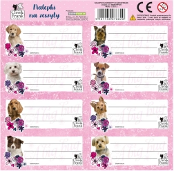 Derform Stickerbogen für Hefte – Hunde, 8 Stk. – 1 Stück