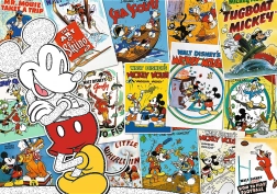 Puzzle mit 1000 Teilen DISNEY – In der Welt von Micky