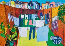 Puzzle Tägliches Leben: Im Hof - 1000 Teile