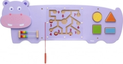 VIGA sensorische Manipulationstafel Nilpferd FSC Montessori