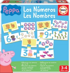 EDUCA Puzzle Peppa Wutz: Zählen für Kinder