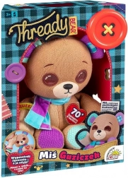 Interaktives Maskottchen Thready Bear Button