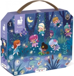 Puzzle im Koffer Nachtfeen 36 Teile