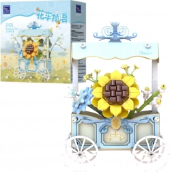 Pantasy-Bausatz Blumenwagen mit Sonnenblume, 265 Teile