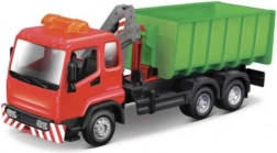 Bburago Servicefahrzeug mit Hakenschwenker und Kran 1:43