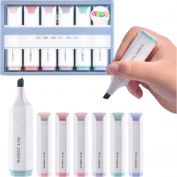 Set mit Mini-Textmarkern in Pastellfarben 6 Stk