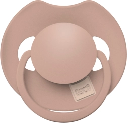 LOVI Prime dynamischer Silikon-Schnuller 0–6 Monate, Blush