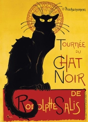 Puzzle Kabarett Le Chat noir - Plakat 1000 Teile