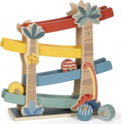 Dino-Holzbahn für Kinder