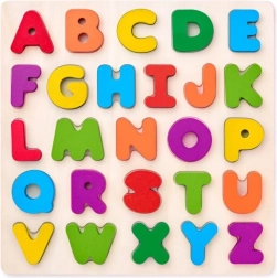 Holz-Alphabet-Puzzle für Kinder