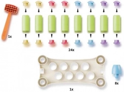 PlayEco Klopfspiel mit bunten Stiften aus recyceltem Kunststoff
