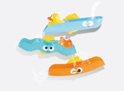 Wasserbahn für die Badewanne mit Saugnäpfen