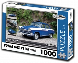 Retro-Auto Puzzle Wolga GAZ 21 VB 1000 Teile