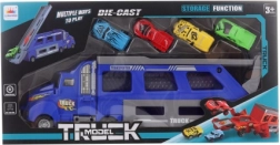 Abschuss-Laster mit 4 Miniautos