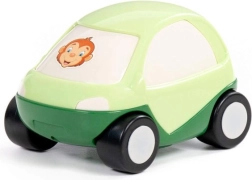 Grünes Safari-Auto Happy mit Äffchen