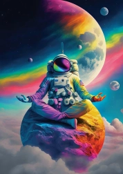 Puzzle Art Puzzle Weltraumruhe 1000 Teile