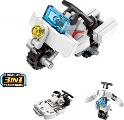 QMAN Motorrad 3-in-1 – Mini-Bauset (36 Teile)