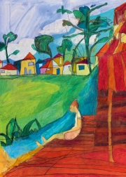 Puzzle Alltagsleben: Am Fluss 1000 Teile