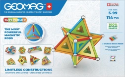 GEOMAG Supercolor magnetisches Konstruktionsset 114 Teile