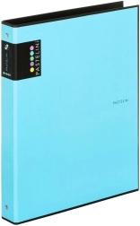 Ordner A4 PASTELINI blau, 4‑Ring, laminiert