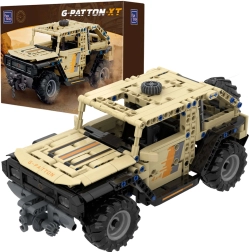 Bausteinset PANTASY G-Patton XT Geländewagen 1:18, 694 Teile