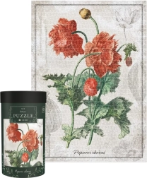 Puzzle Botanic: Klatschmohn 1000 Teile