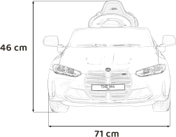 Elektrisches Kinderauto BMW M4 – schwarz