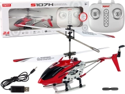 RC‑Helikopter SYMA S107H 2,4 GHz – rot