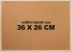 Korkunterlage für Puzzle VICTORIA 36 × 26 cm