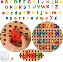 Alphabet-Set mit Groß- und Kleinbuchstaben für STEM-Paneele