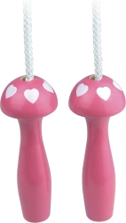 Vilac fuchsiafarbenes Springseil mit Herzchen