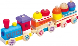 Bino Bunter Holzzug MAXI