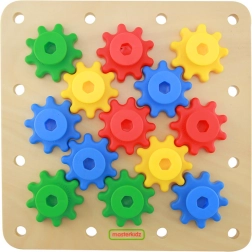 Zahnräder - Montessori Tafel von Masterkidz