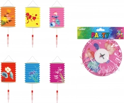 Lampion Zylinder Blüte 16 cm