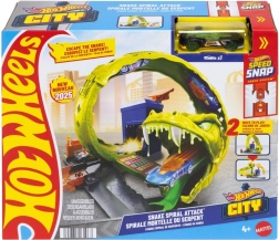 Hot Wheels City – Verschlungene Schlangen-Rennbahn