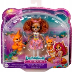 Enchantimals Filigree Fox mit der Fuchs-Familie