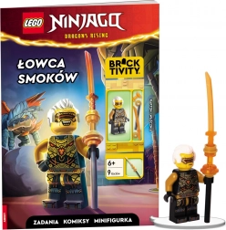 Lego Ninjago: Drachenjäger – interaktives Buch mit Rapton-Minifigur