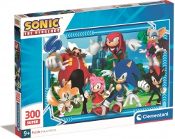 Puzzle 300 Teile Super Sonic CLEMENTONI