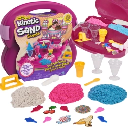 Kinetic Sand Scents Eiscreme-Set im Koffer mit Duft