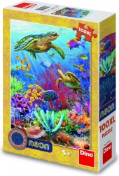 Puzzle Unterwasserwelt Neon