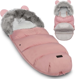 Fußsack für Kinderwagen und Schlitten Ricokids Elmi – Rosa