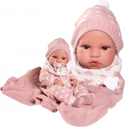 Erika - Realistische Babypuppe mit Ganzkörper-Vinyl 42 cm