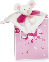 Geschenkset - Plüsch-Schnuffeltuch für Baby 20 cm