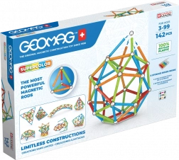 Geomag Supercolor Baukasten 142 Teile aus recyceltem Kunststoff